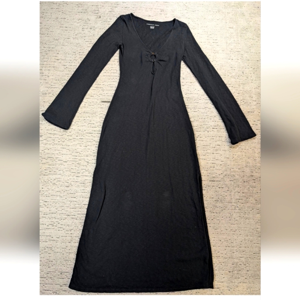 American Eagle Long Sleeve Maxi Dress